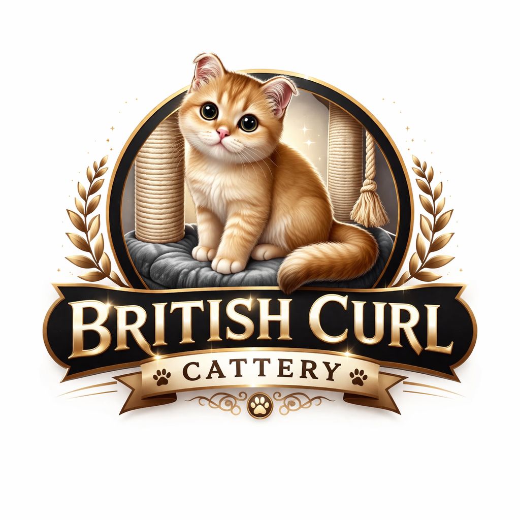 British Curl Cattery Logo